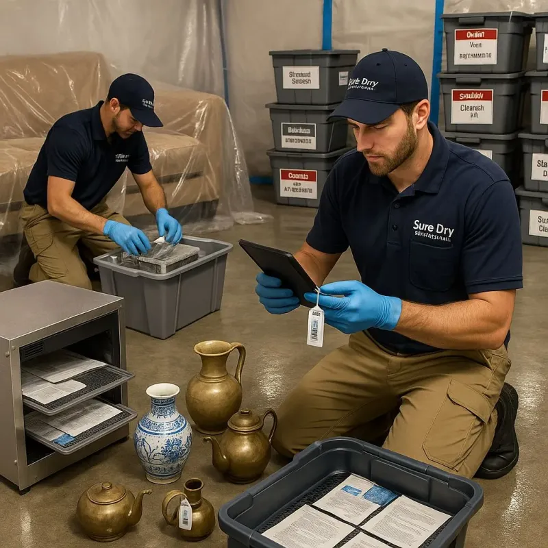 Content Protection and Restoration process in Waxahachie, TX