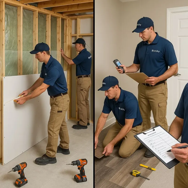 Repairs and Reconstruction process in Waxahachie, TX