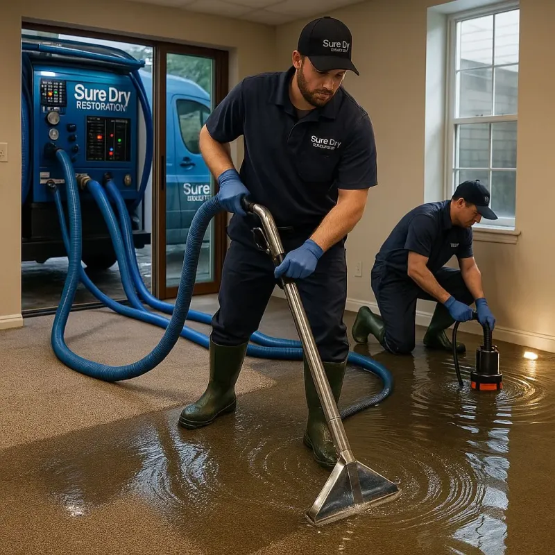 Water Extraction and Removal process in Waxahachie, TX